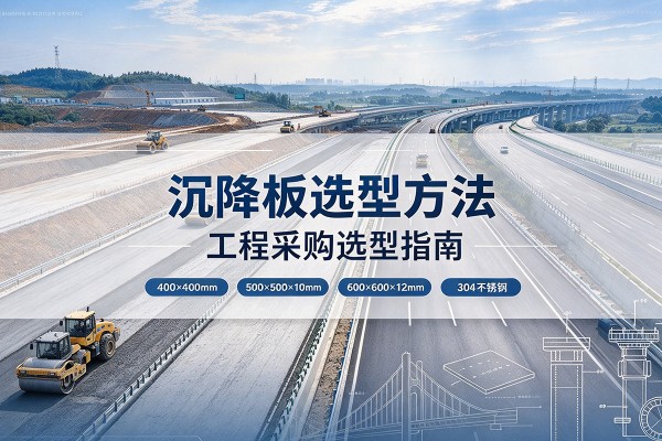 双江沉降板选择方法
