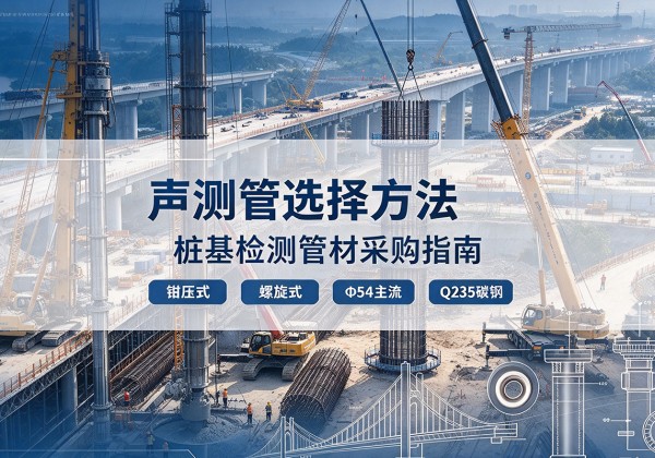 双江声测管选型标准